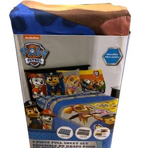 Nickelodeon Paw Patrol Vibrant Full Sheet Set